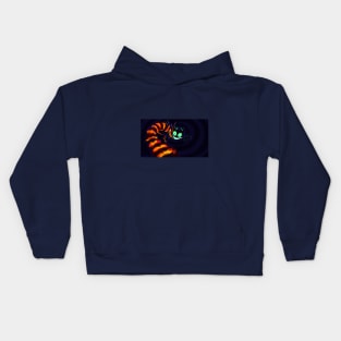 Fuzzy glowy noodle Kids Hoodie